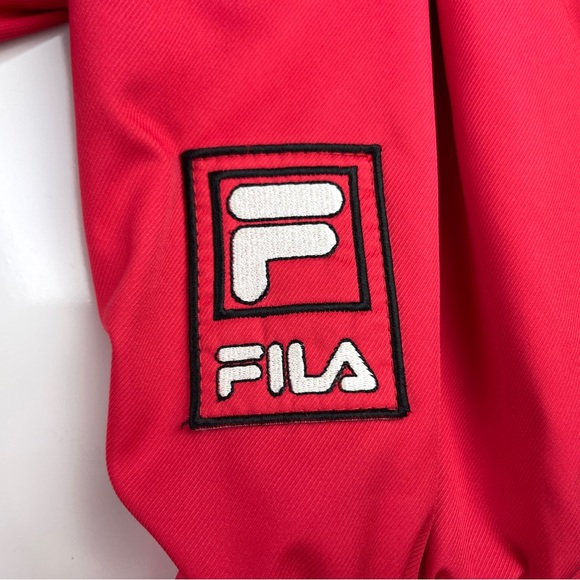 Rare Vintage Red Fila Ski Jacket Size Medium - Picture 7 of 7